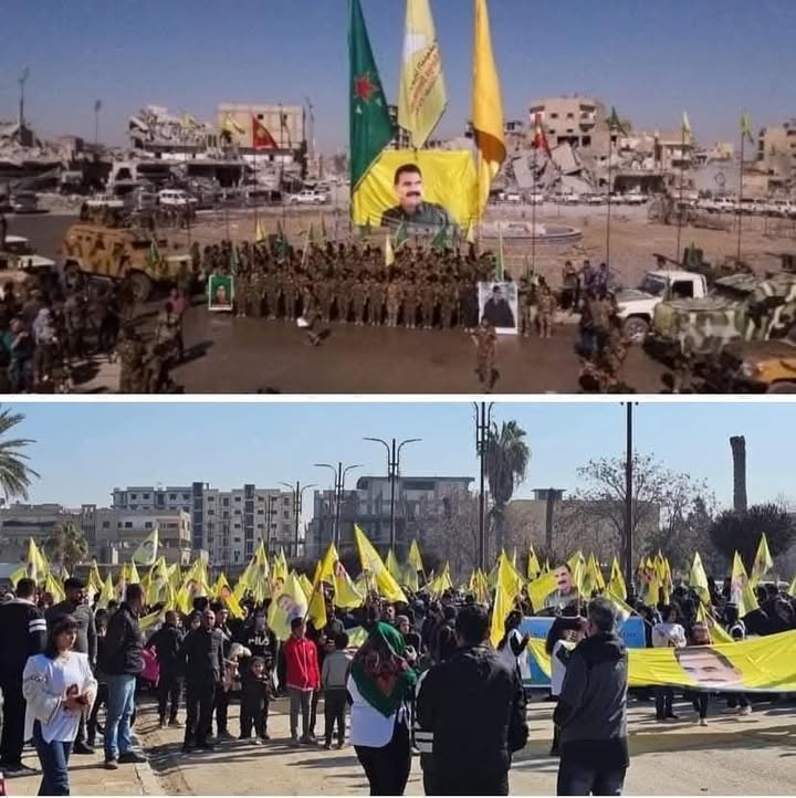 منتدى حوار "قسد وأيتام الأسد"

من جديد، تحاول "قسد" التلاعب بالمشهد عبر منتديات هزلية تلملم فيها ك...