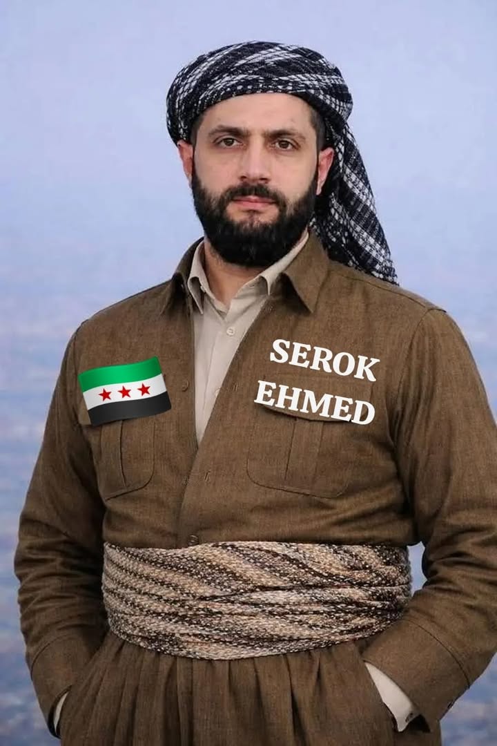 Bijî serok Ehmed... Bijî Azadî...

#عاشت_سورية #الجمهورية_العربية_السورية
#تسقط_قسد  #قسد_عدو_البلد...