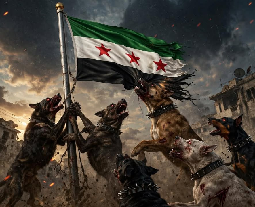 صورة من البريد الوارد تعبيراً ممن أرسلها عن الغضب الشعبي من تطاول الزاگروسيين على العلم الوطني السور...